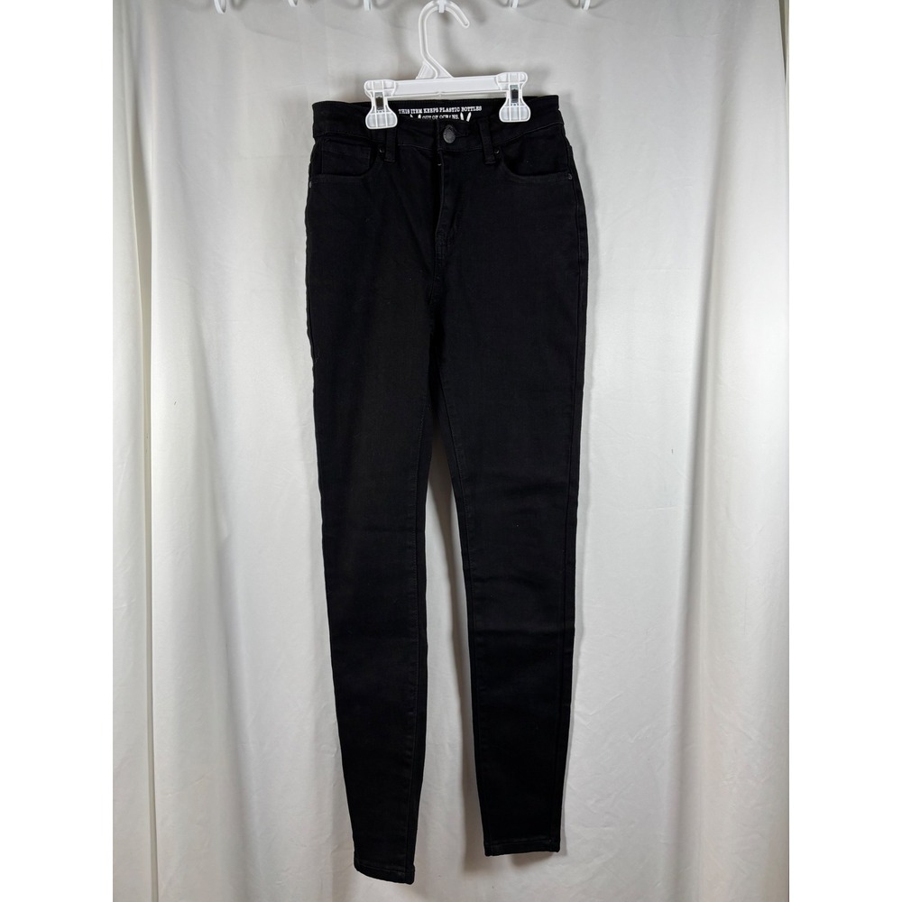 Grace & Lace Black‎ High Rise Skinny Jeans Eco Friendly Recycled Size 2